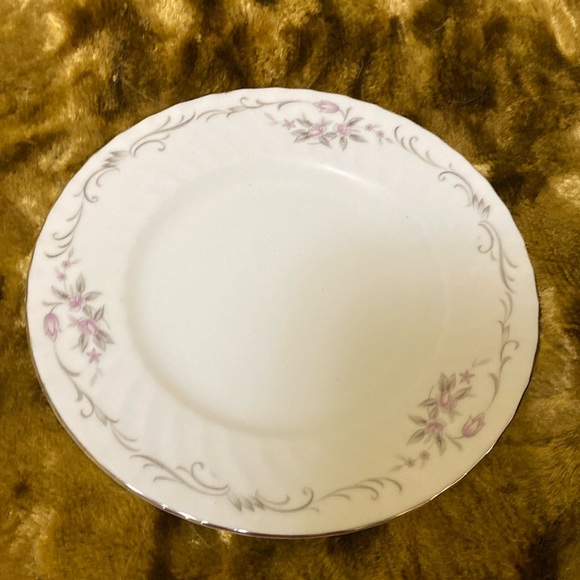 - Bread Plate Genuine Porcelain China Gold Standard - Picture 2 of 5